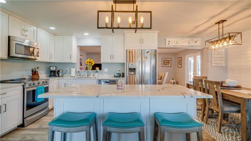 Remodeled Kitchen with Island