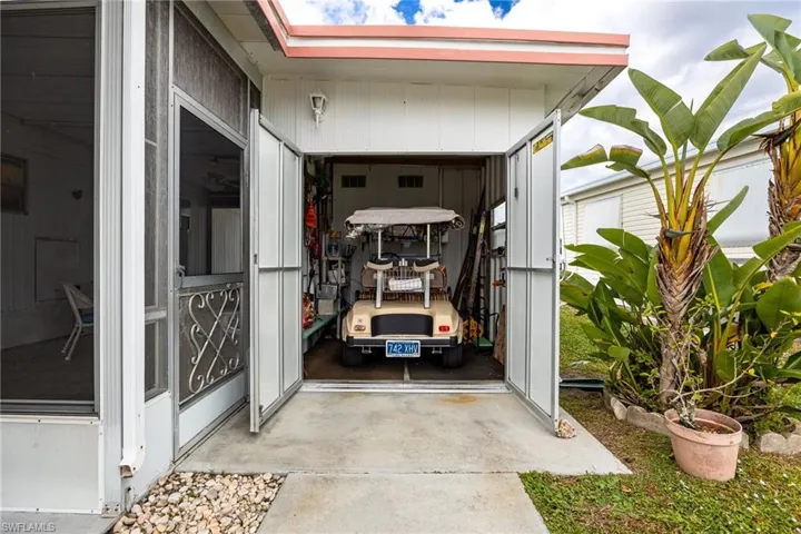 Entrance to property