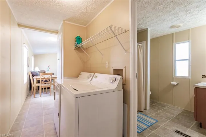Laundry inside