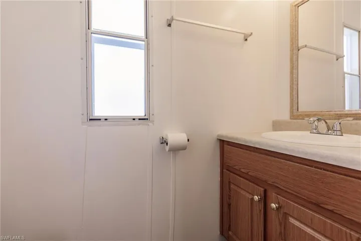 Bathroom 2 with vanity
