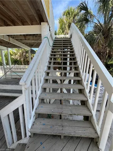 View of stairs