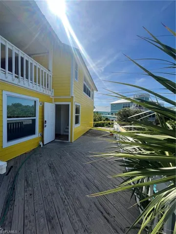 View of deck
