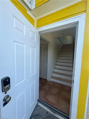 View of exterior entry