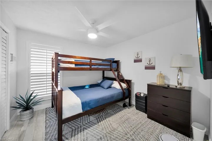 Guest Bedroom with Pool view