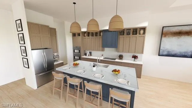 Rendering of Kitchen