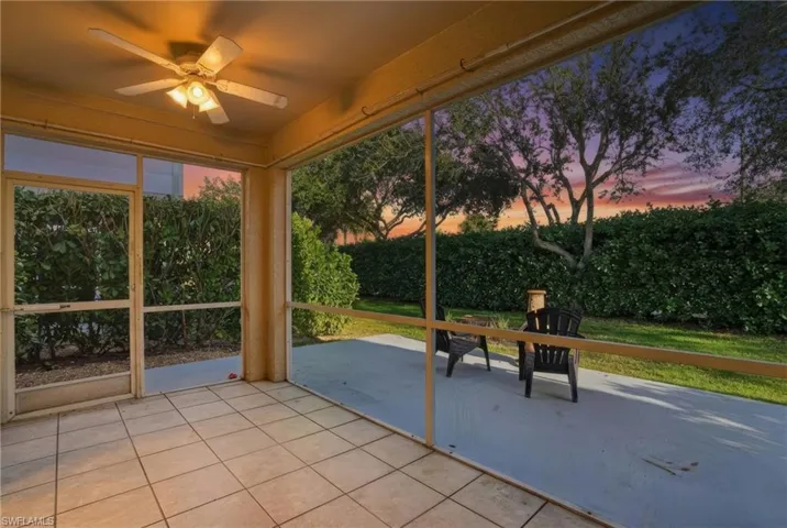 Screened Lanai and Outdoor sitting area