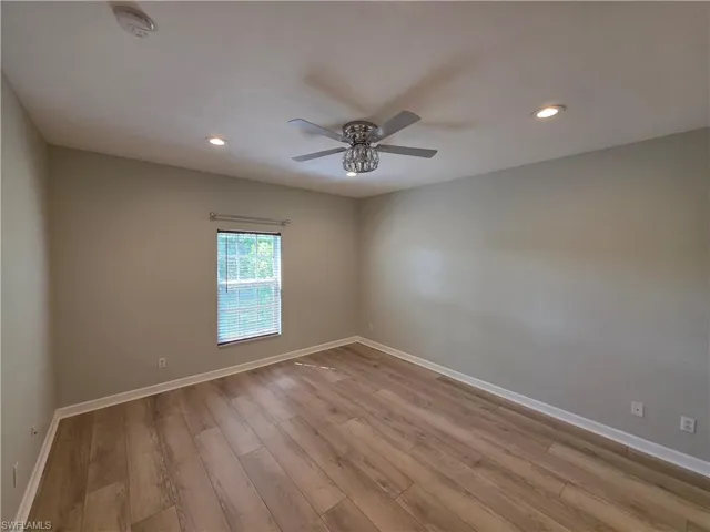 Freshly Painted 1st Floor Primary Bedroom