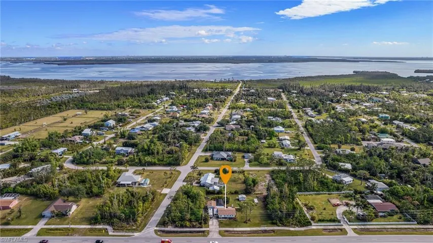 Looking East toward Matlacha Pass and Cape Coral.