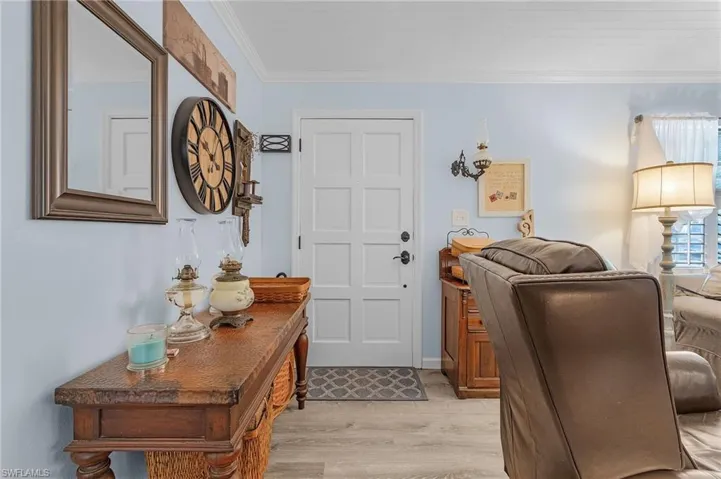 Entry to home.
