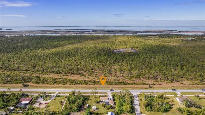 Aerial looking West toward Pine Island Sound, ICW, and Captiva.