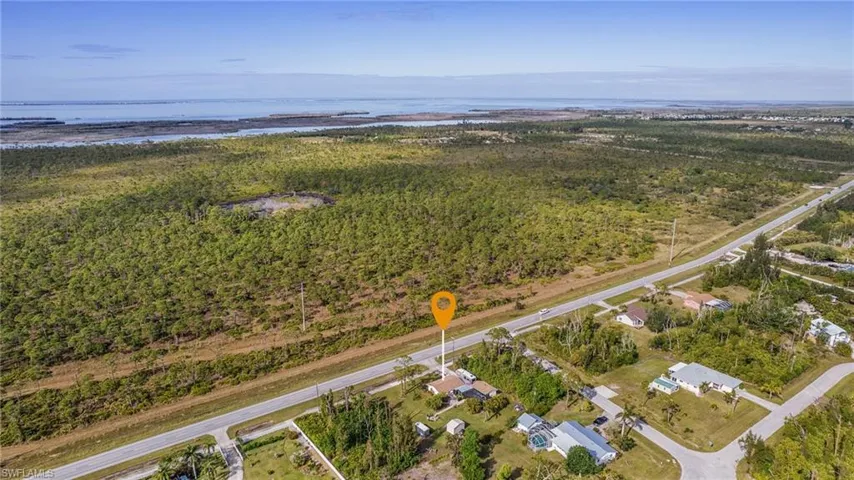 Marinas and boat ramps are close.  Pine Island Sound, Captiva, and Outer Islands are in the distance.
