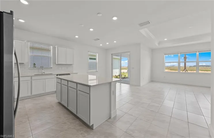 Spacious living area