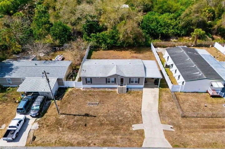 View of subject property