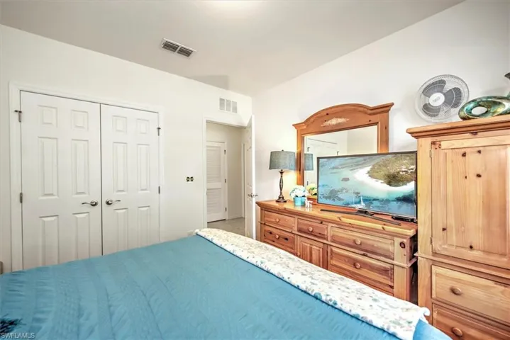 Bedroom featuring a closet