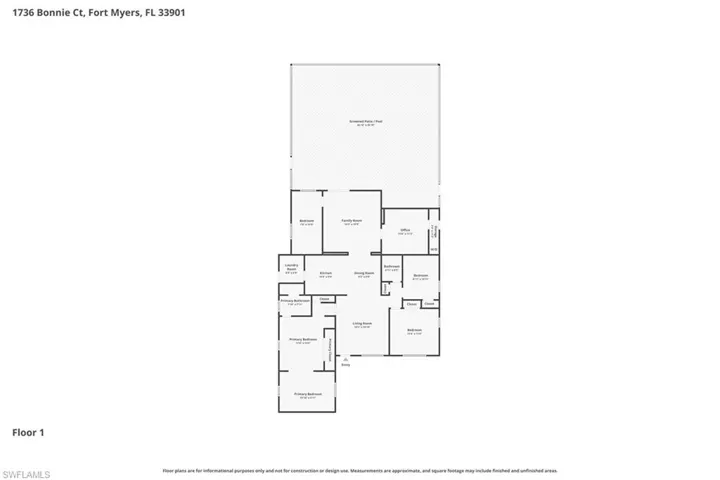1736  Bonnie  CT, Fort Myers, FL 33901