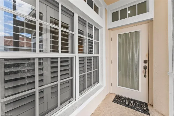 Doorway to property