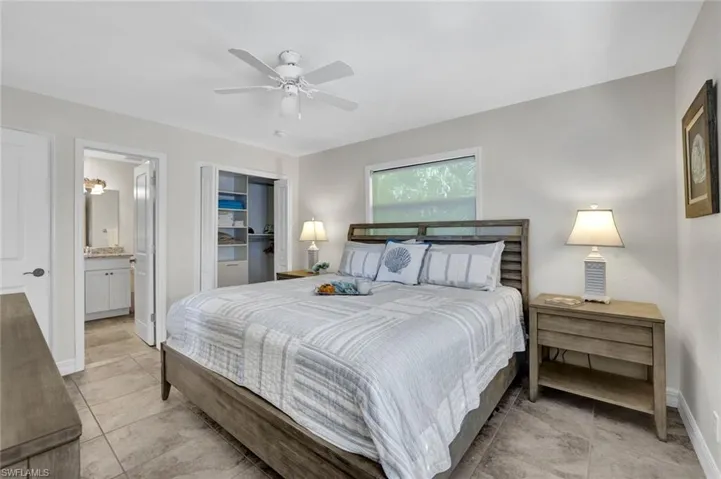 Master Bedroom with Custom Closet