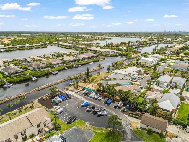 Aerial perspective of Island Park Road communities