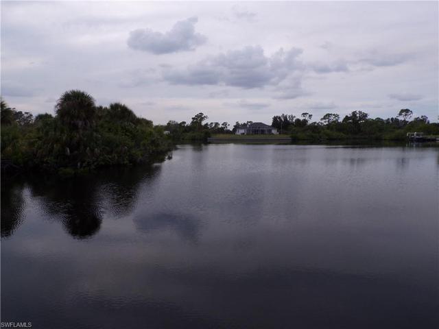 Looking toward property from a property across the bridge