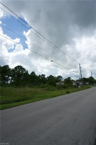 View of asphalt road