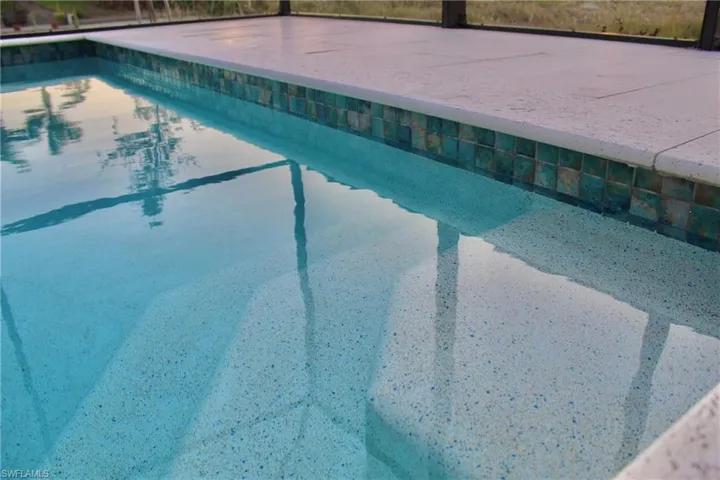 View of pool