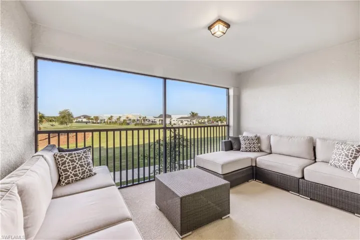 View of golf course & amenities from the rear Lanai