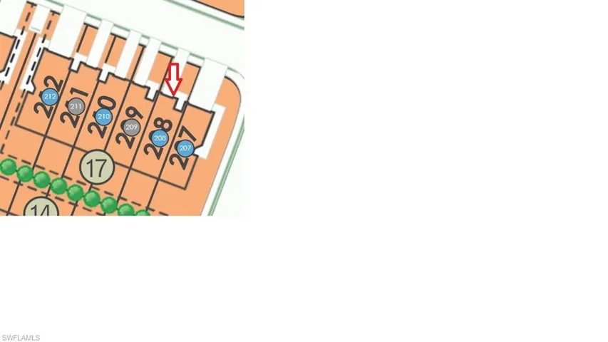 Map location - Building 17 Unit 208