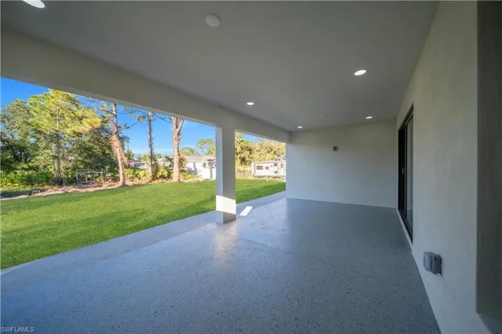 View of patio