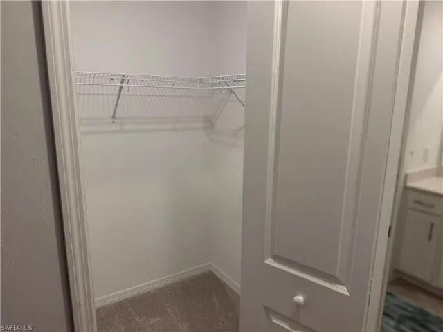 Closet for primary bedroom