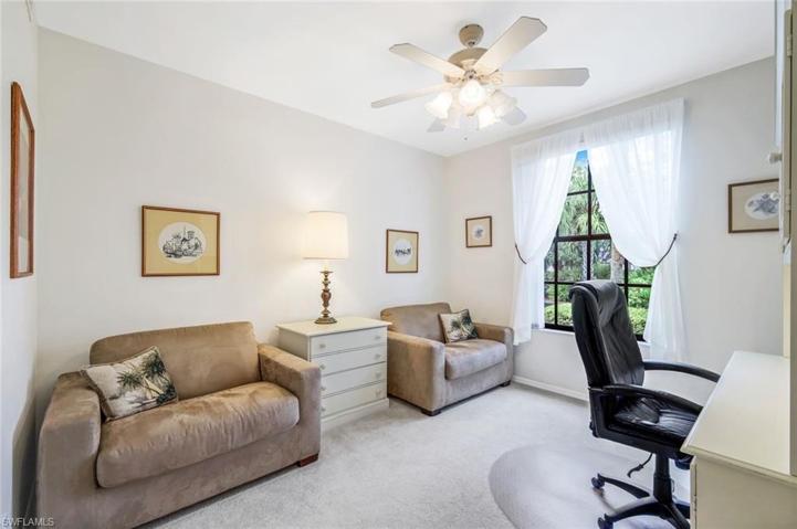 Den area which can easily be converted to an additional guest bedroom.