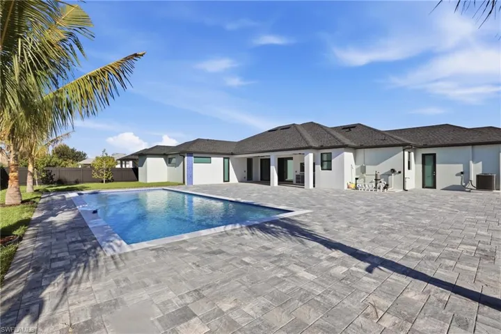 impressive pool deck 62’ x 64’