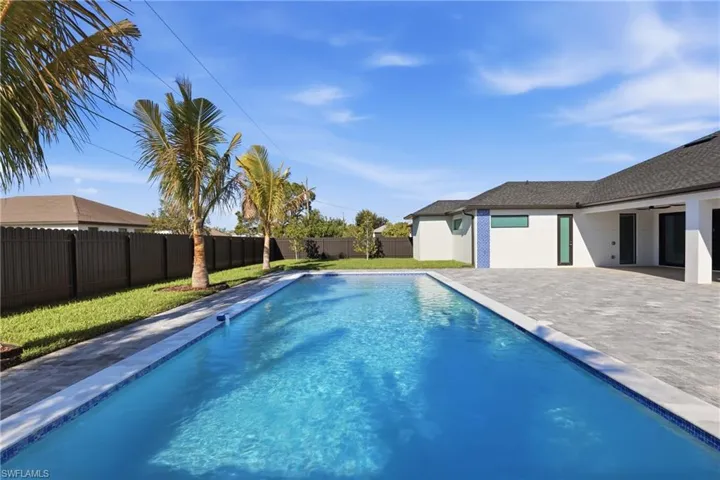 40’ x 18’ resort-style pool with tanning ledge