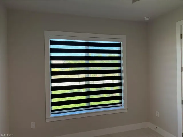 motorized blinds throughout most of the house