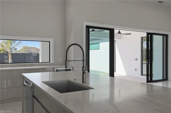 Beautiful kitchen island