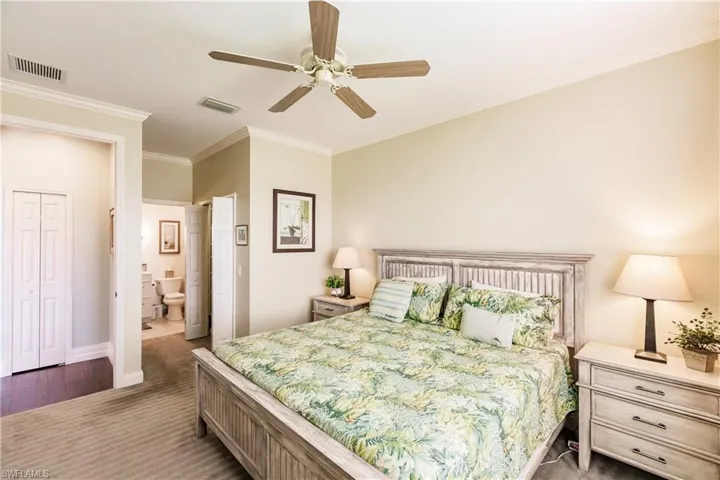 Spacious owners retreat