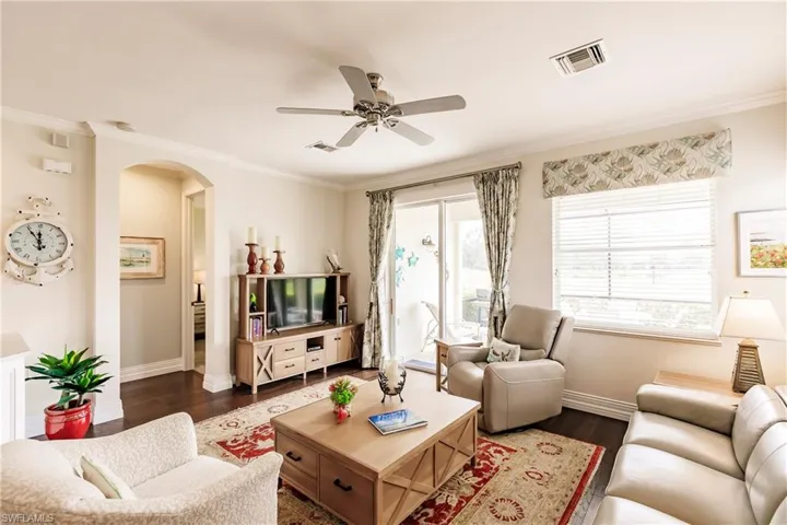Spacious living area