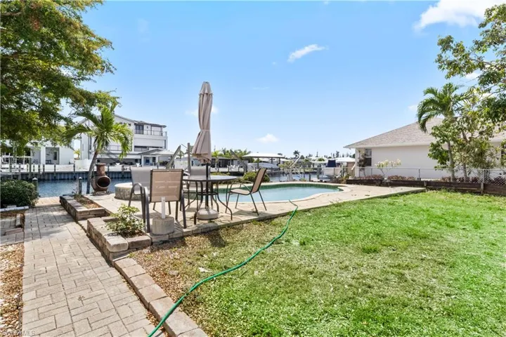 Extra yard space—perfect for gardening, pets, or expansion.