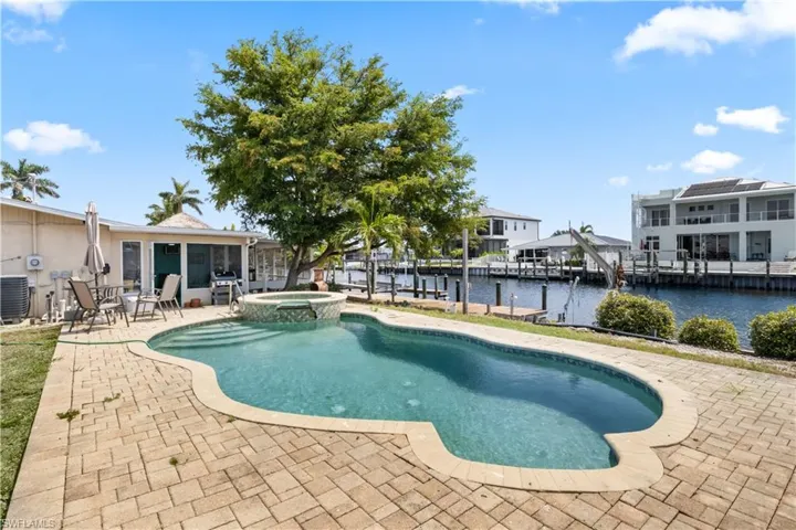 Pool already in place—ready for your dream oasis.