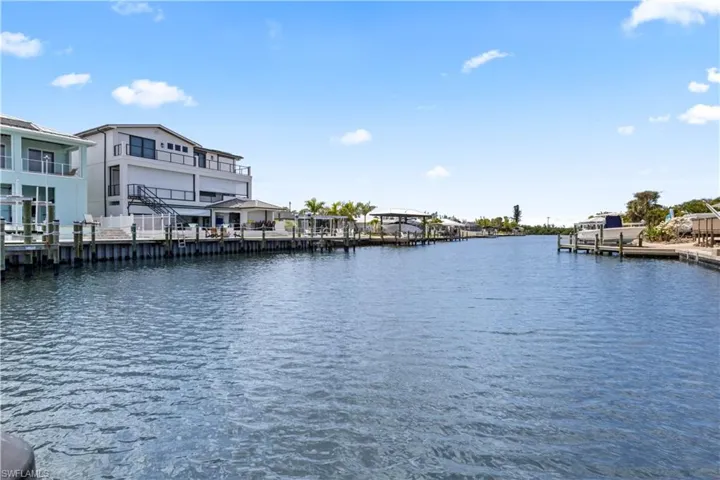 Unobstructed canal views from your backyard.