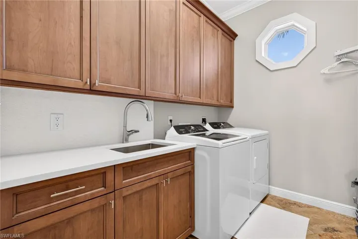 Laundry area