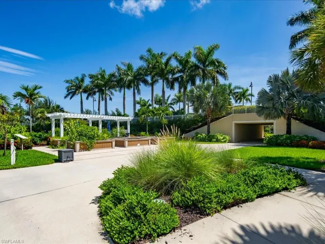 Access to the community amenities a short walk from the property
