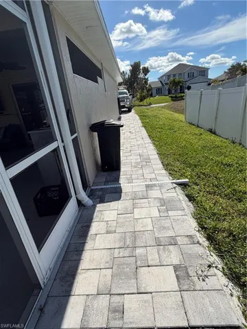 View of patio / terrace featuring a residential view
