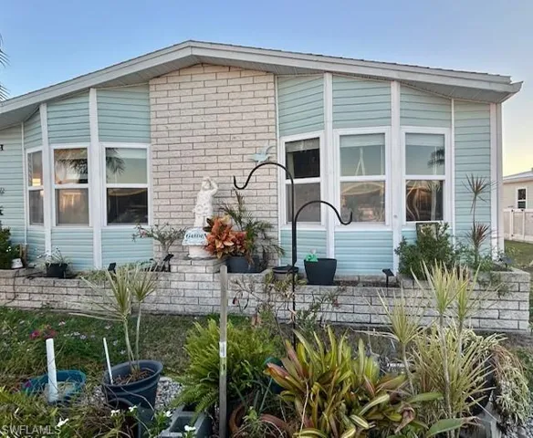 Front side of home