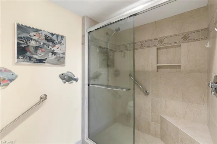 Primary, walk in shower
