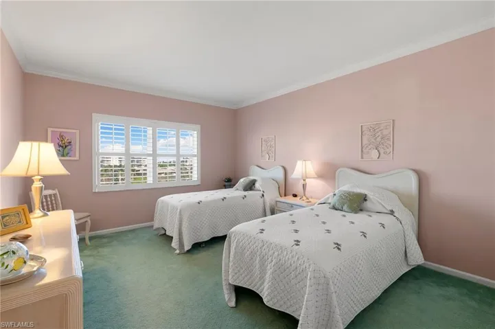 Crown molding, high impact window and plantation shutters