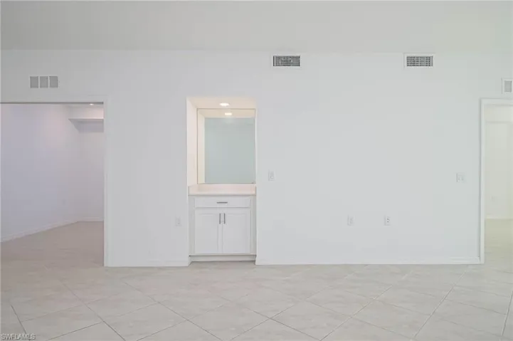 Living and den entrance