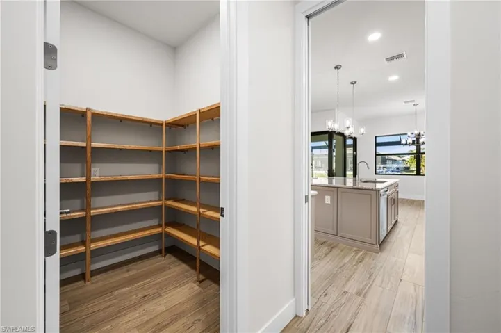 Large walk in pantry