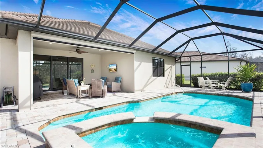 Covered Patio with Electric Shade