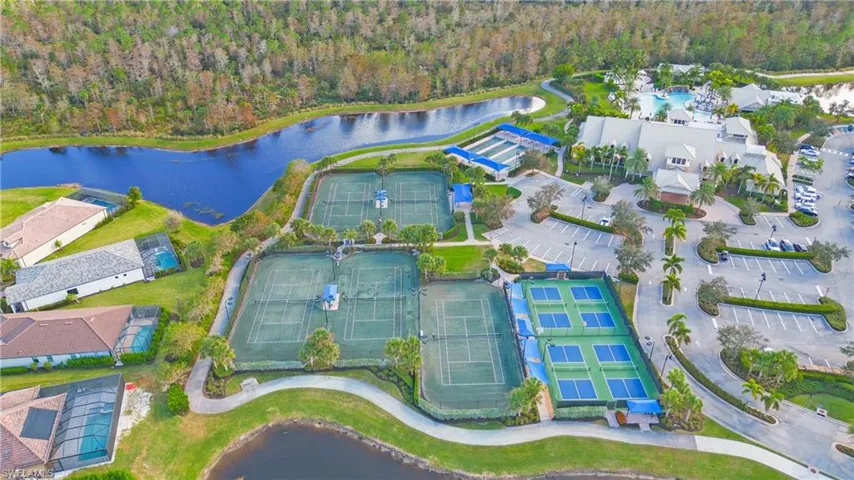 Community Tennis Courts, Pickle Ball Courts, and Bocce