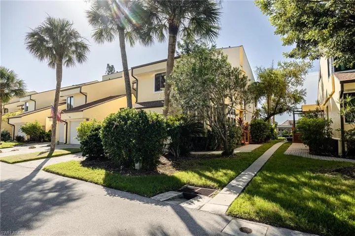 View of front of home with a front yard